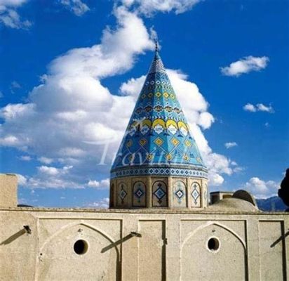 Shahzadeh Ebrahim Mausoleum: A Marvel of Turquoise Domes and Intricate Tilework!